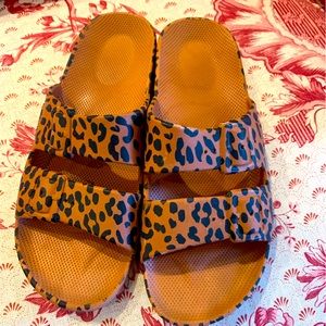 Freedom Moses Sandals Leo Toffee Size 37/38  (I wear a 7.5)